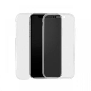 Husa iPhone XS / X Lemontti Silicon Full Cover 360 Transparent Husa iPhone XS / X Lemontti Silicon Full Cover 360 Transparent