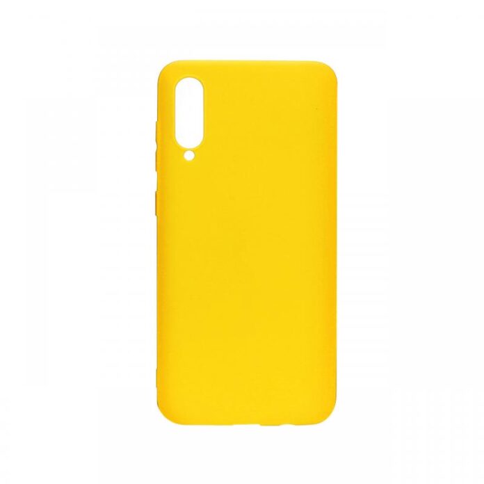 Husa Samsung Galaxy A70s Lemontti Silicon Silky Galben Husa Samsung Galaxy A70s Lemontti Silicon Silky Galben