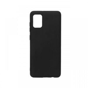 Husa Samsung Galaxy A31 Lemontti Silicon Silky Negru Husa Samsung Galaxy A31 Lemontti Silicon Silky Negru