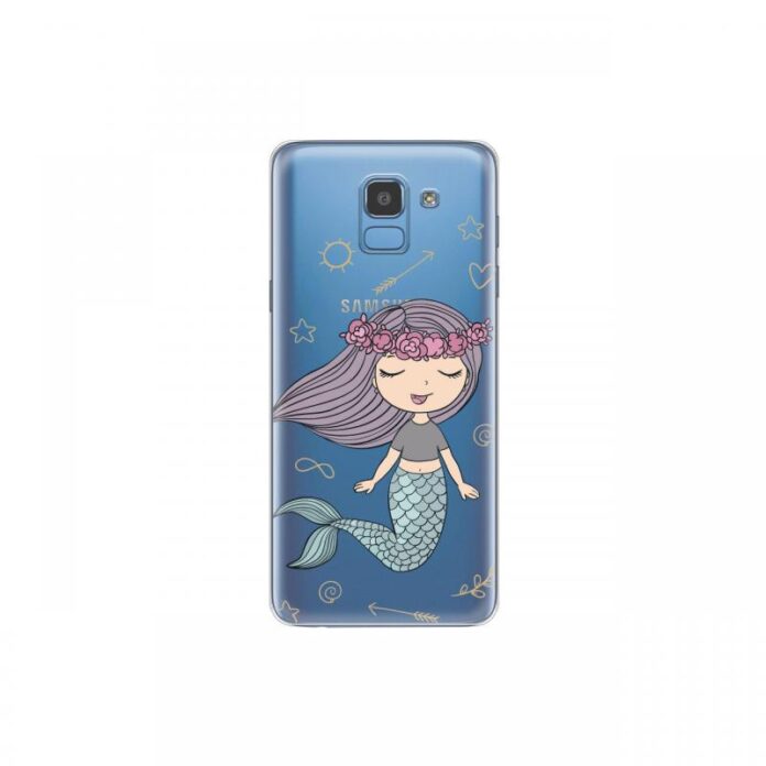 Husa Samsung Galaxy J6 (2018) Lemontti Silicon Art Little Mermaid Husa Samsung Galaxy J6 (2018) Lemontti Silicon Art Little Mermaid