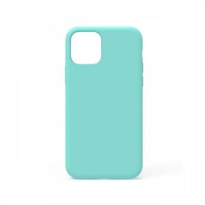 Husa iPhone 11 Pro Max Lemontti Liquid Silicon Tiffany Blue Husa iPhone 11 Pro Max Lemontti Liquid Silicon Tiffany Blue