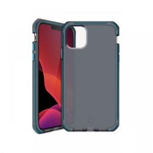 Husa iPhone 12 / 12 Pro IT Skins Supreme Frost Centurion Blue & Black Husa iPhone 12 / 12 Pro IT Skins Supreme Frost Centurion Blue & Black