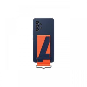 Husa Originala Samsung Galaxy A53 5G Silicone Cover with Strap White Husa Originala Samsung Galaxy A53 5G Silicone Cover with Strap White