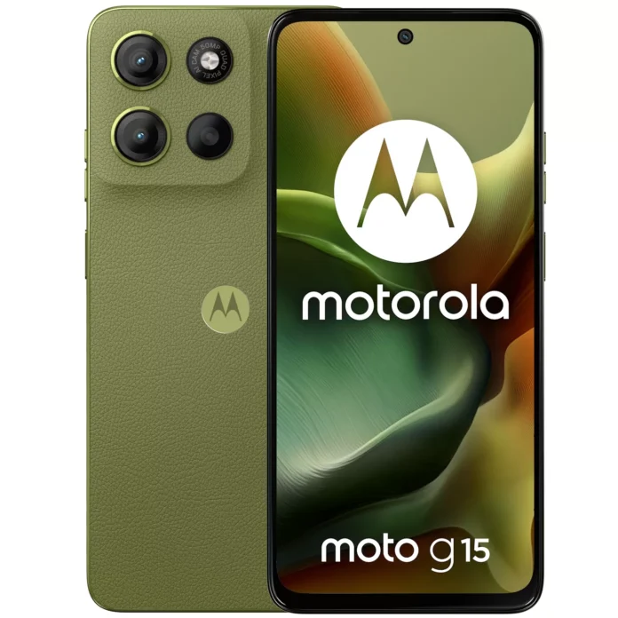 Telefon Mobil Motorola Moto G15 128GB Flash 4GB RAM Dual SIM 4G Iguana Green Telefon Mobil Motorola Moto G15 128GB Flash 4GB RAM Dual SIM 4G Iguana Green