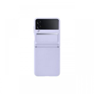 Husa Originala Galaxy Z Flip 4 Samsung Leather Cover Serene Mov Husa Originala Galaxy Z Flip 4 Samsung Leather Cover Serene Mov