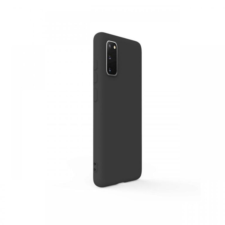 Husa Samsung Galaxy S20 Lemontti Silicon Soft Slim Black