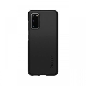 Husa Samsung Galaxy S20 Spigen Thin Fit Black Husa Samsung Galaxy S20 Spigen Thin Fit Black