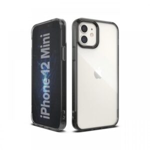 Husa TPU Bumper iPhone 12 Mini Ringke Fusion PC Gri Husa TPU Bumper iPhone 12 Mini Ringke Fusion PC Gri