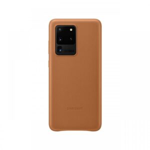 Husa Originala Samsung Galaxy S20 Ultra Leather Cover Brown Husa Originala Samsung Galaxy S20 Ultra Leather Cover Brown