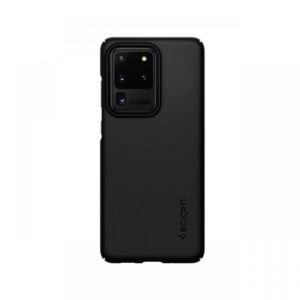 Husa Samsung Galaxy S20 Ultra Spigen Thin Fit Black Husa Samsung Galaxy S20 Ultra Spigen Thin Fit Black