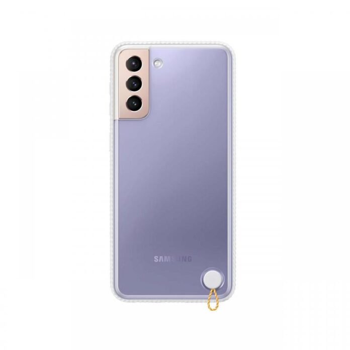 Husa Originala Samsung Galaxy S21 Plus Clear Protective Cover White Husa Originala Samsung Galaxy S21 Plus Clear Protective Cover White