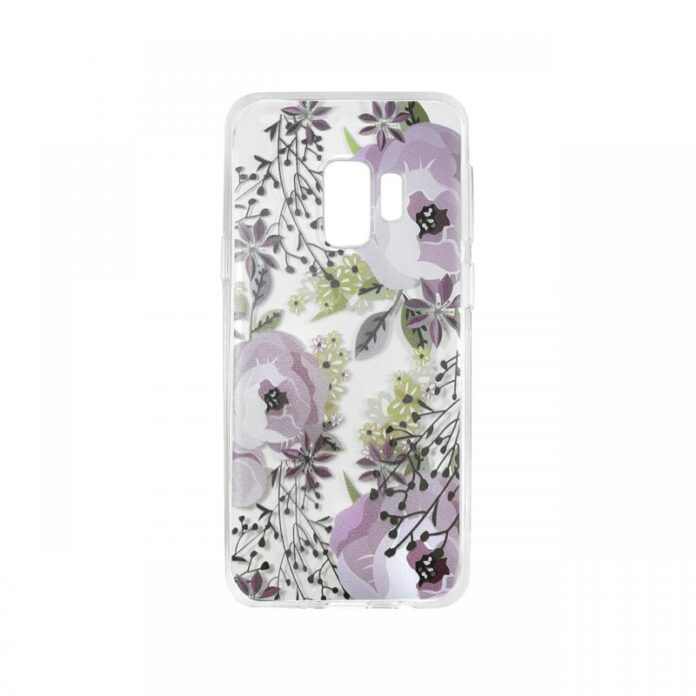 Husa Samsung Galaxy S9 G960 Lemontti Silicon Art Flowers Husa Samsung Galaxy S9 G960 Lemontti Silicon Art Flowers