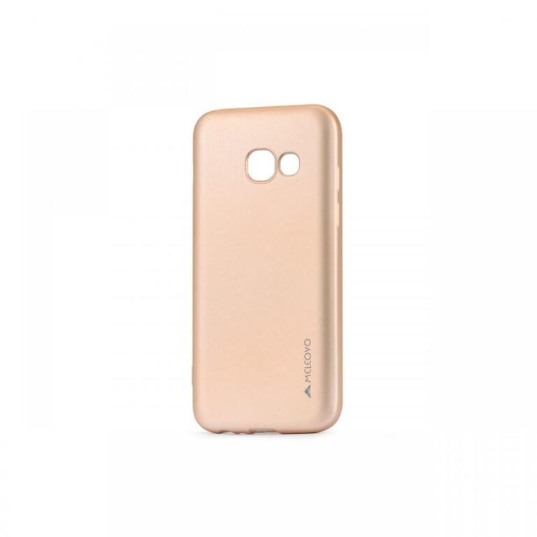 Husa Samsung Galaxy A3 (2017) Meleovo Silicon Soft Slim Red (aspect mat)