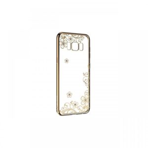 Husa Samsung Galaxy S8 G950 Devia Silicon Joyous Champagne Gold (Cristale Swarovski®, electroplacat) Husa Samsung Galaxy S8 G950 Devia Silicon Joyous Champagne Gold (Cristale Swarovski®, electroplacat)
