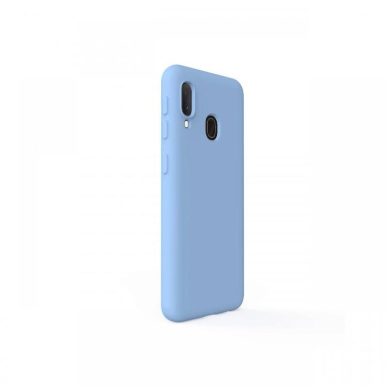 Husa Samsung Galaxy A20e Lemontti Silicon Soft Slim Ocean Blue