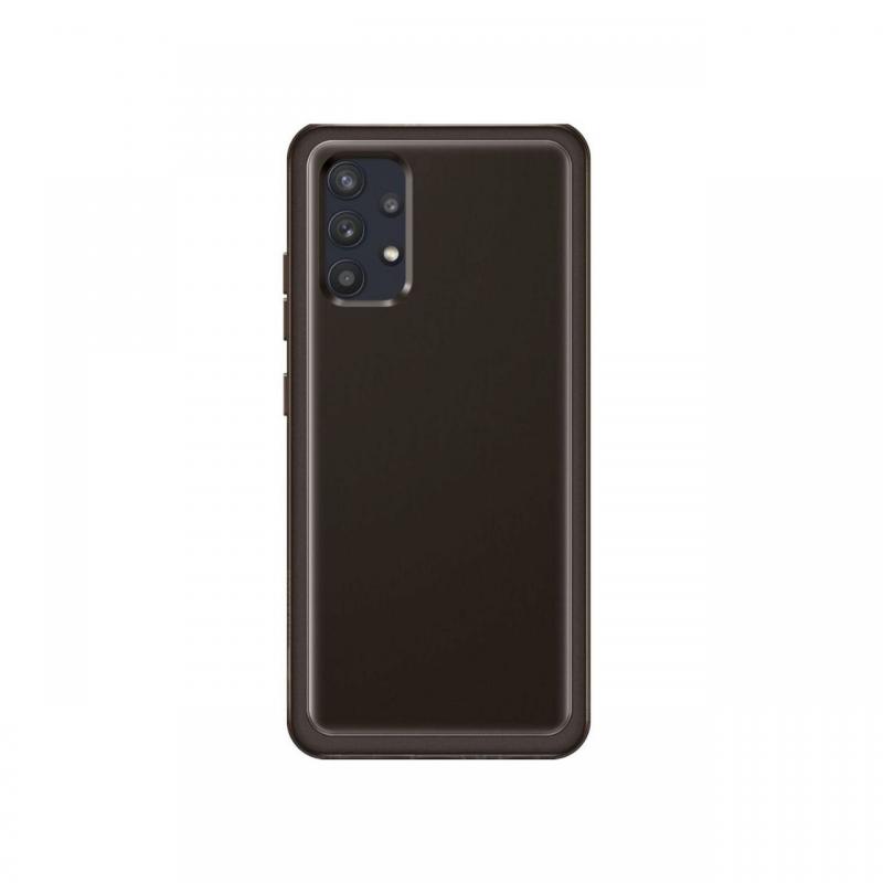 Husa Originala Samsung Galaxy A32 Soft Clear Cover Black Husa Originala Samsung Galaxy A32 Soft Clear Cover Black