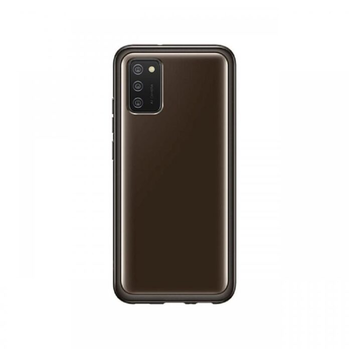 Husa Originala Samsung Galaxy A02s Soft Clear Cover Black Husa Originala Samsung Galaxy A02s Soft Clear Cover Black