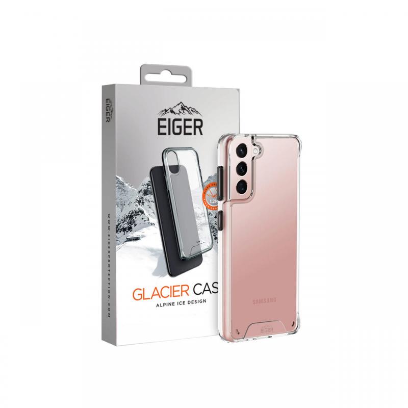 Husa Samsung Galaxy S21 Eiger Glacier Case Clear (shock resistant) Husa Samsung Galaxy S21 Eiger Glacier Case Clear (shock resistant)