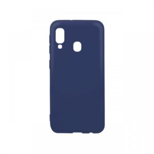 Husa Samsung Galaxy A20e Lemontti Silicon Silky Albastru Inchis Husa Samsung Galaxy A20e Lemontti Silicon Silky Albastru Inchis