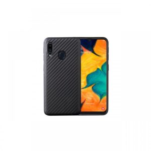 Husa Samsung Galaxy A20e Lemontti Carbon Fiber Texture Shockproof Blue Husa Samsung Galaxy A20e Lemontti Carbon Fiber Texture Shockproof Blue