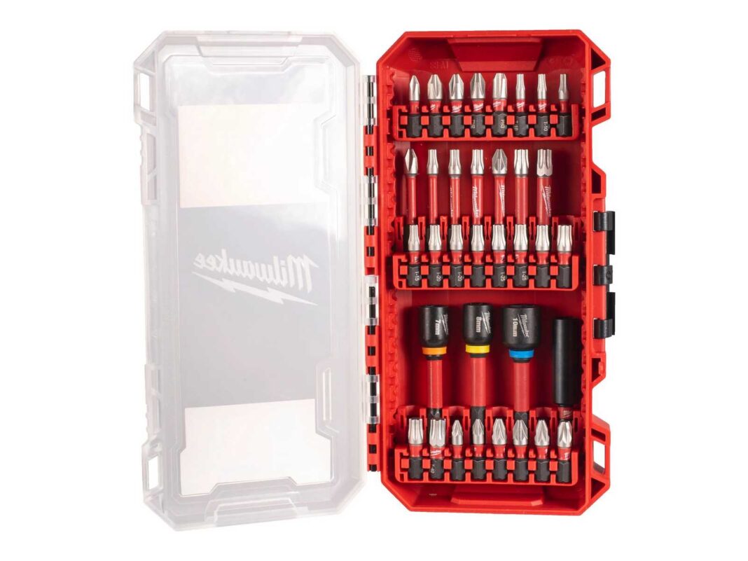 Set biti pentru insurubare Milwaukee SHOCKWAVE Impact Duty, 35 piese, PH/PZ/TX, tubulare Hex 7-10mm, suport magnetic, 4932492003 Set biti pentru insurubare Milwaukee SHOCKWAVE Impact Duty, 35 piese, PH/PZ/TX, tubulare Hex 7-10mm, suport magnetic, 4932492003