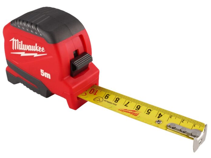 Ruleta Milwaukee GEN II, 5 m, cu magnet, clema pentru curea, 4932498778 Ruleta Milwaukee GEN II, 5 m, cu magnet, clema pentru curea, 4932498778