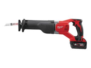 Fierastrau Sabie Milwaukee Super SAWZALL M18 BSX-402C, Lungime Cursa 28.6mm, 2x acumulatori, 1x incarcator, 1x cutie protectie, 4933447285 Fierastrau Sabie Milwaukee Super SAWZALL M18 BSX-402C, Lungime Cursa 28.6mm, 2x acumulatori, 1x incarcator, 1x cutie protectie, 4933447285