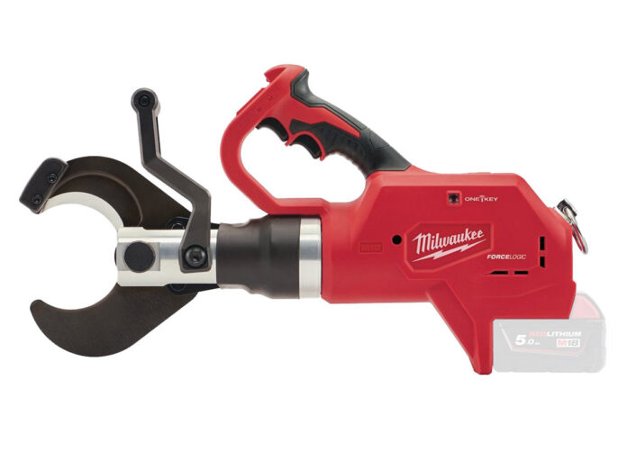 Taietor hidraulic pentru cabluri subterane Milwaukee M18 FORCE LOGIC, motor fara perii, functie ONE-KEY, taiere 75mm, pompa 77,8 kN, 4933459268 Taietor hidraulic pentru cabluri subterane Milwaukee M18 FORCE LOGIC, motor fara perii, functie ONE-KEY, taiere 75mm, pompa 77,8 kN, 4933459268