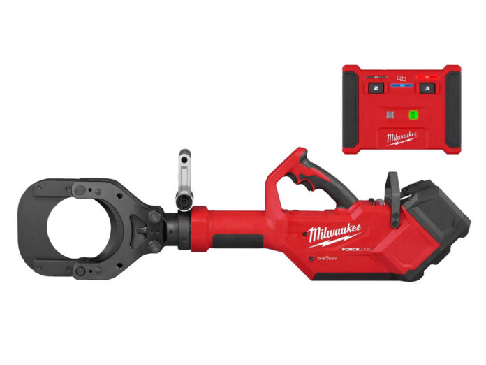 Taietor hidraulic pentru cabluri Milwaukee M18™ FORCE LOGIC™, One Key, 125mm, telecomanda, 2x acumulatori M18 8Ah, 1x incarcator, cutie plastic, 4933492421 Taietor hidraulic pentru cabluri Milwaukee M18™ FORCE LOGIC™, One Key, 125mm, telecomanda, 2x acumulatori M18 8Ah, 1x incarcator, cutie plastic, 4933492421