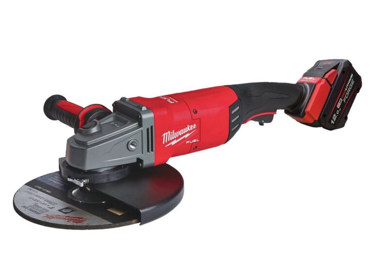 Polizor unghiular Milwaukee M18 FLAG230XPDB-121C, 230mm, Fixtec, comutator tip clapeta, acumulator, incarcator, cutie, 4933499241
