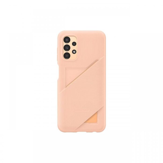 Husa Originala Samsung Galaxy A13 4G Card Slot Cover Peach Husa Originala Samsung Galaxy A13 4G Card Slot Cover Peach