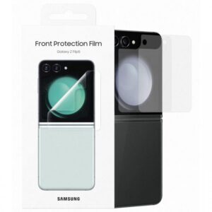 Samsung Folie Originala Front Protection Film Samsung Galaxy Z Flip5 Transparent Samsung Folie Originala Front Protection Film Samsung Galaxy Z Flip5 Transparent