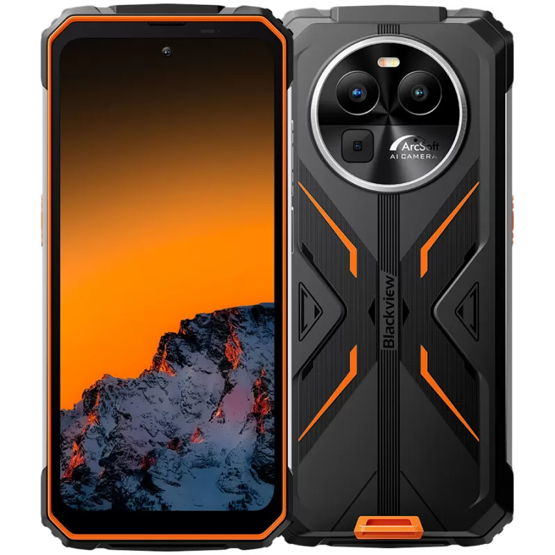 Telefon Mobil Blackview Rugged BV8100 256GB Flash 8GB RAM Dual SIM 4G Orange Telefon Mobil Blackview Rugged BV8100 256GB Flash 8GB RAM Dual SIM 4G Orange