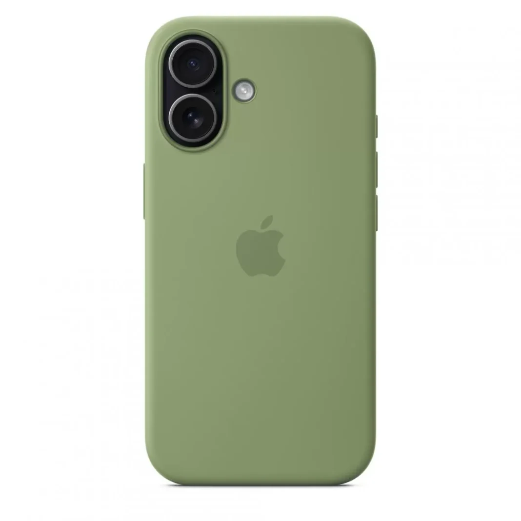 Husa de protectie Apple cu MagSafe pentru iPhone 17 Silicon Light Moss Husa de protectie Apple cu MagSafe pentru iPhone 17 Silicon Light Moss