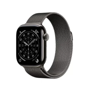 Smartwatch Apple Watch 11 GPS + Cellular 42mm Carcasa Slate Titanium Bratara Slate Milanese Loop Smartwatch Apple Watch 11 GPS + Cellular 42mm Carcasa Slate Titanium Bratara Slate Milanese Loop
