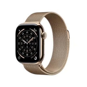 Smartwatch Apple Watch 11 GPS + Cellular 42mm Carcasa Natural Titanium Bratara Natural Milanese Loop Smartwatch Apple Watch 11 GPS + Cellular 42mm Carcasa Natural Titanium Bratara Natural Milanese Loop
