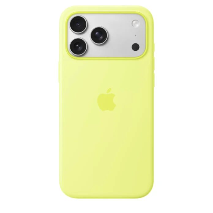 Husa de protectie Apple cu MagSafe pentru iPhone 17 Pro Max Silicon Neon Yellow Husa de protectie Apple cu MagSafe pentru iPhone 17 Pro Max Silicon Neon Yellow
