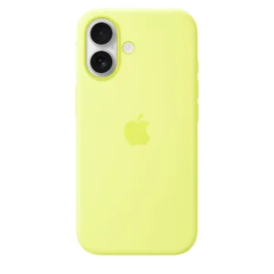 Husa de protectie Apple cu MagSafe pentru iPhone 17 Silicon Neon Yellow Husa de protectie Apple cu MagSafe pentru iPhone 17 Silicon Neon Yellow