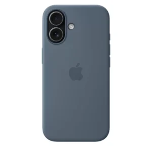 Husa de protectie Apple cu MagSafe pentru iPhone 17 Silicon Anchor Blue Husa de protectie Apple cu MagSafe pentru iPhone 17 Silicon Anchor Blue