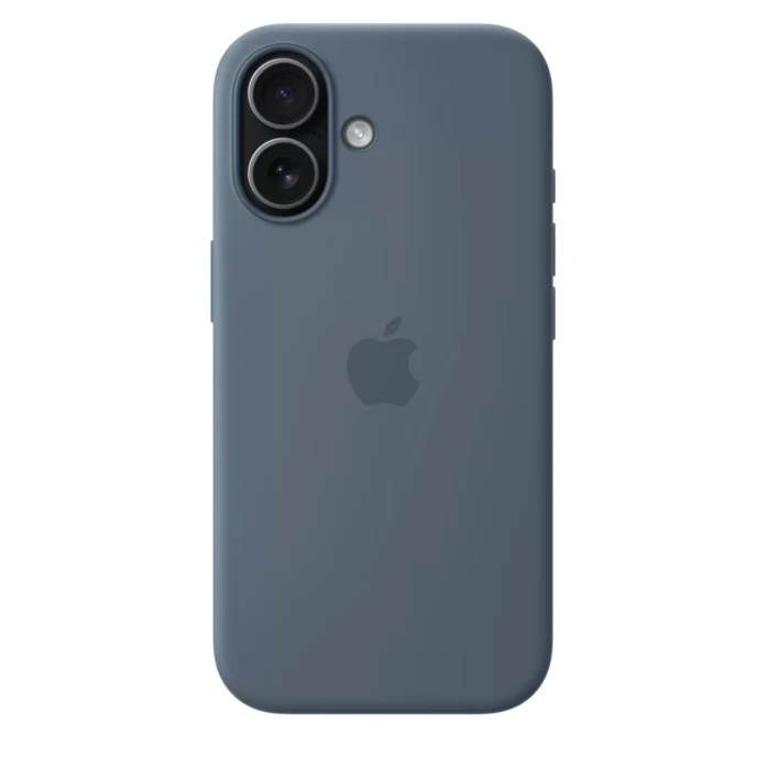 Husa de protectie Apple cu MagSafe pentru iPhone 17 Silicon Anchor Blue Husa de protectie Apple cu MagSafe pentru iPhone 17 Silicon Anchor Blue