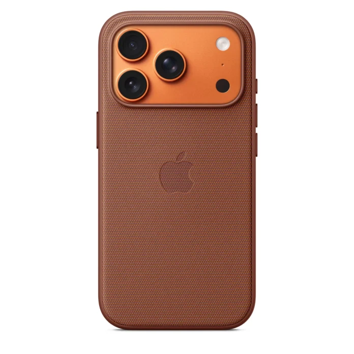 Husa de protectie Apple TechWoven cu MagSafe pentru iPhone 17 Pro, Sienna Husa de protectie Apple TechWoven cu MagSafe pentru iPhone 17 Pro, Sienna