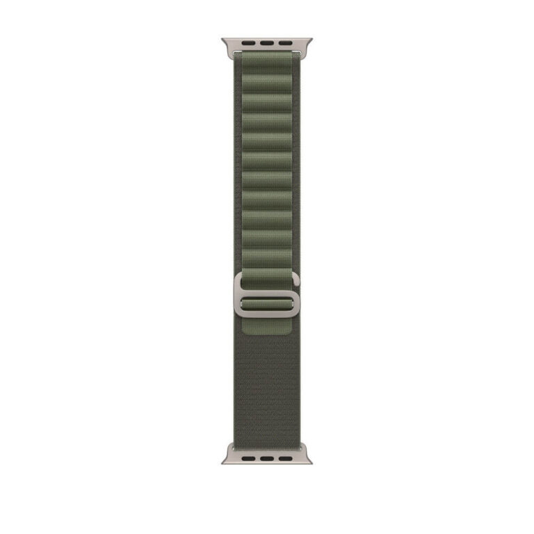 Curea pentru Apple Watch 49mm, Alpine Loop, Medium, Starlight