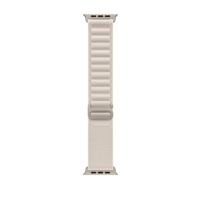Curea pentru Apple Watch 49mm, Alpine Loop, Small, Starlight Curea pentru Apple Watch 49mm, Alpine Loop, Small, Starlight