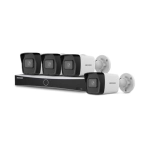 Sistem supraveghere IP exterior basic HikVision KIT-HIK-B4EXT4MP-30M-POE, 4 camere, 4 MP, 2.8 mm, IR 30 m, PoE Sistem supraveghere IP exterior basic HikVision KIT-HIK-B4EXT4MP-30M-POE, 4 camere, 4 MP, 2.8 mm, IR 30 m, PoE