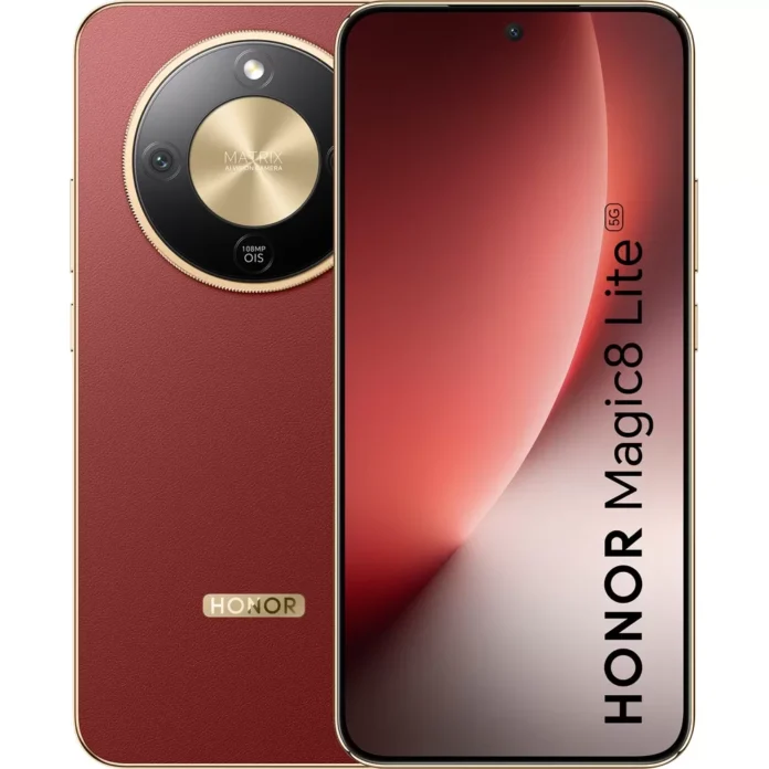 Telefon Mobil Honor Magic8 Lite 512GB Flash 8GB RAM Dual SIM 5G Reddish Brown Telefon Mobil Honor Magic8 Lite 512GB Flash 8GB RAM Dual SIM 5G Reddish Brown