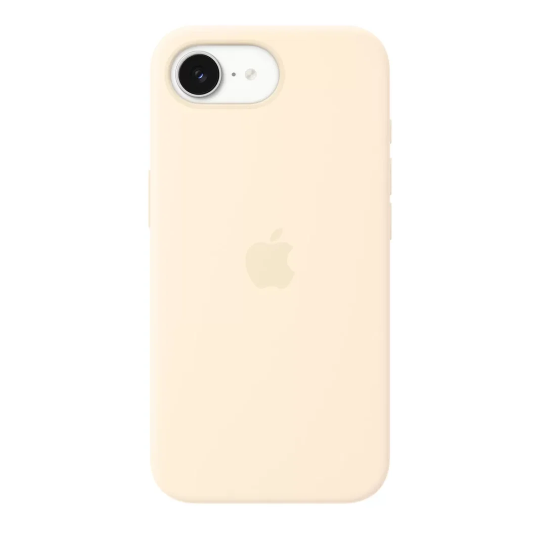 Husa de protectie Apple Silicone Case cu MagSafe pentru iPhone 17e Silicon Vanilla Husa de protectie Apple Silicone Case cu MagSafe pentru iPhone 17e Silicon Vanilla