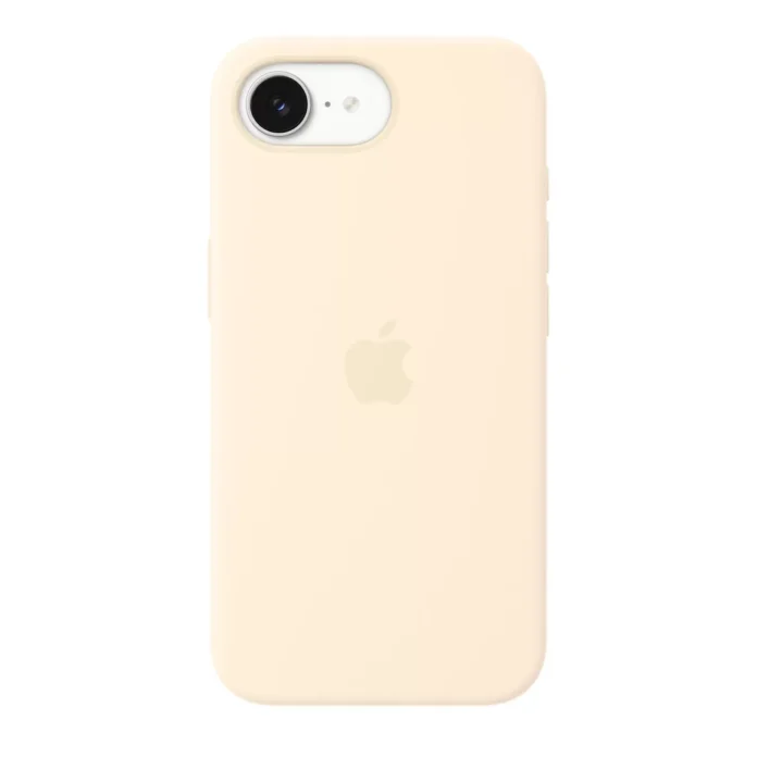 Husa de protectie Apple Silicone Case cu MagSafe pentru iPhone 17e Silicon Vanilla Husa de protectie Apple Silicone Case cu MagSafe pentru iPhone 17e Silicon Vanilla