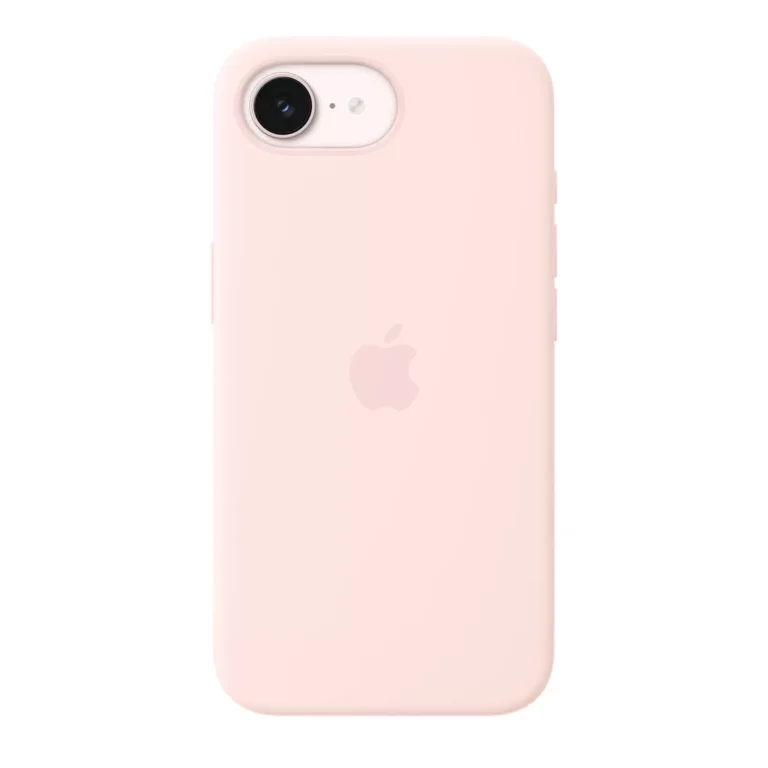 Husa de protectie Apple Silicone Case cu MagSafe pentru iPhone 17e  Silicon  Soft Pink