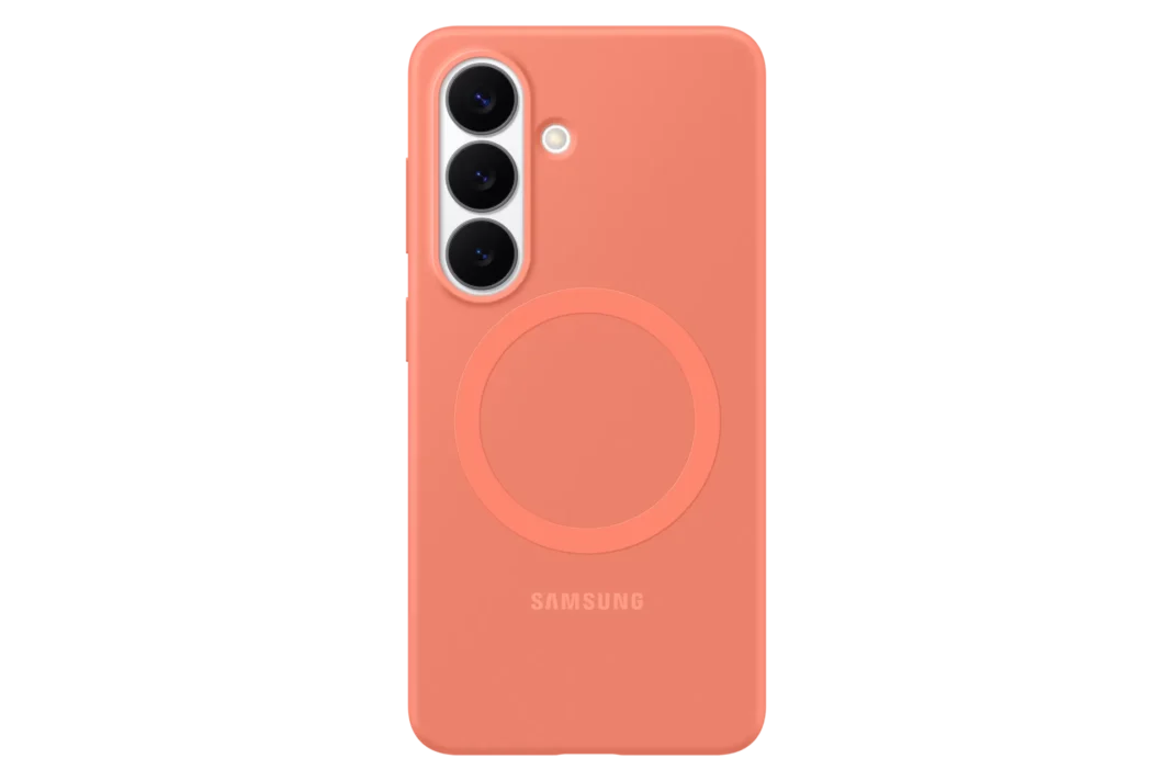 Husa Samsung Silicone Magnet Case pentru Galaxy S26 Coralred Husa Samsung Silicone Magnet Case pentru Galaxy S26 Coralred