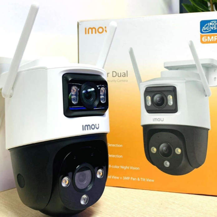 Sistem supraveghere Wi-Fi IMOU, 2 camere 5MP Alarma Dual Light 30m Audio, 1 camera rotativa Dual Lens 5+5MP Alarma Dual Light 30m Audio, NVR, Hard 1TB Sistem supraveghere Wi-Fi IMOU, 2 camere 5MP Alarma Dual Light 30m Audio, 1 camera rotativa Dual Lens 5+5MP Alarma Dual Light 30m Audio, NVR, Hard 1TB